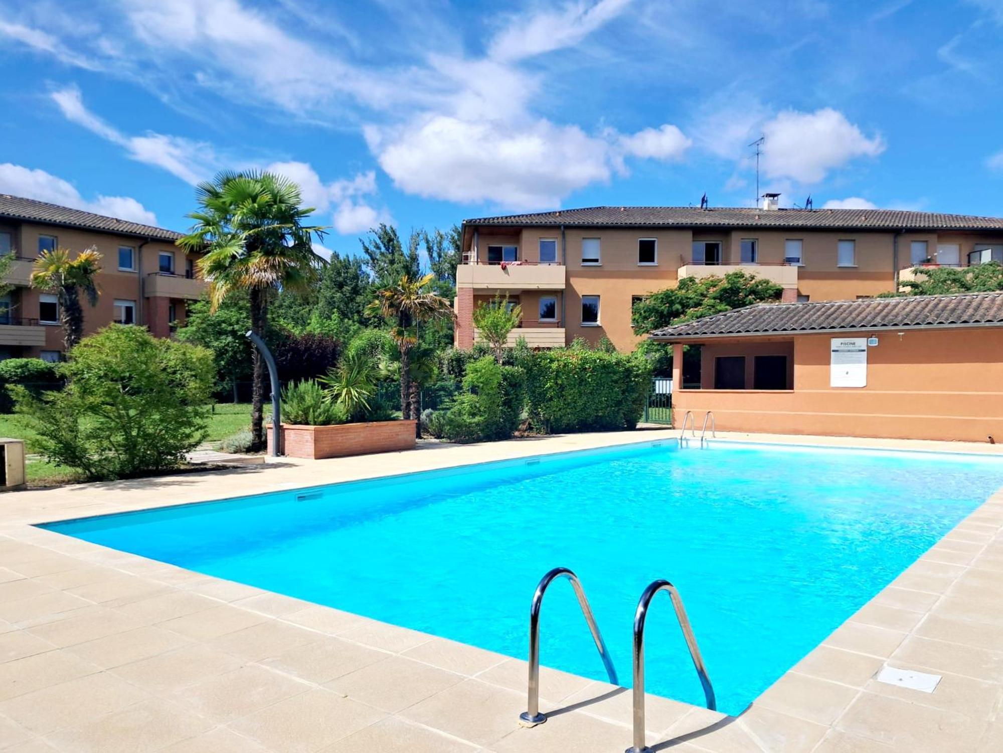 Apartamento Le Montauriol - Logement Avec Terrasse - Piscine -Tennis - Place De Parking Privee Montauban Exterior foto